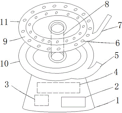 Automatic identification and sorting device of vibrating disk