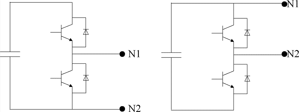 Protection circuit of converter power component