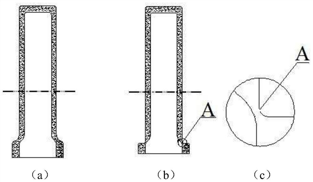 A preparation method of an integral powder sintered external light filter tube