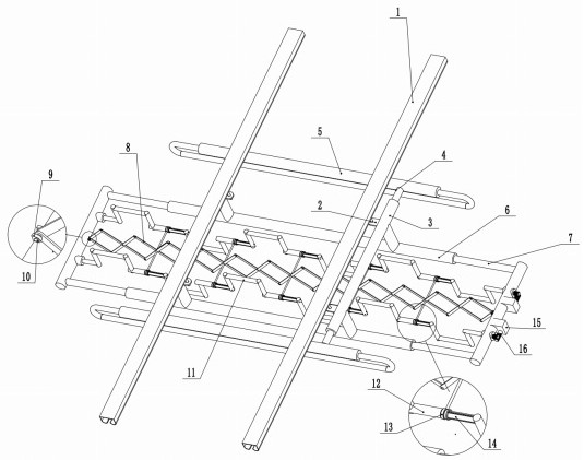 An electric drying rack