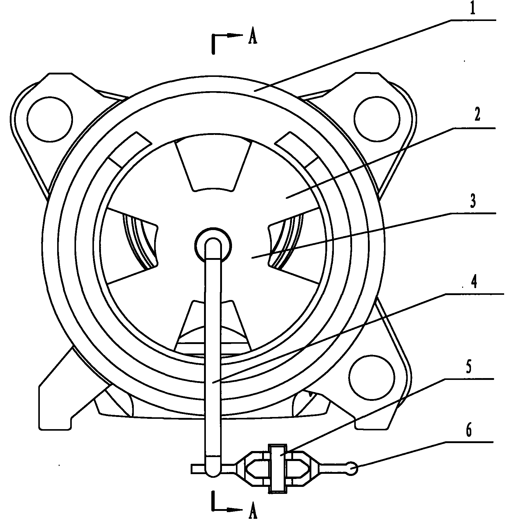 Method for casting cabin casts of aerogenerators