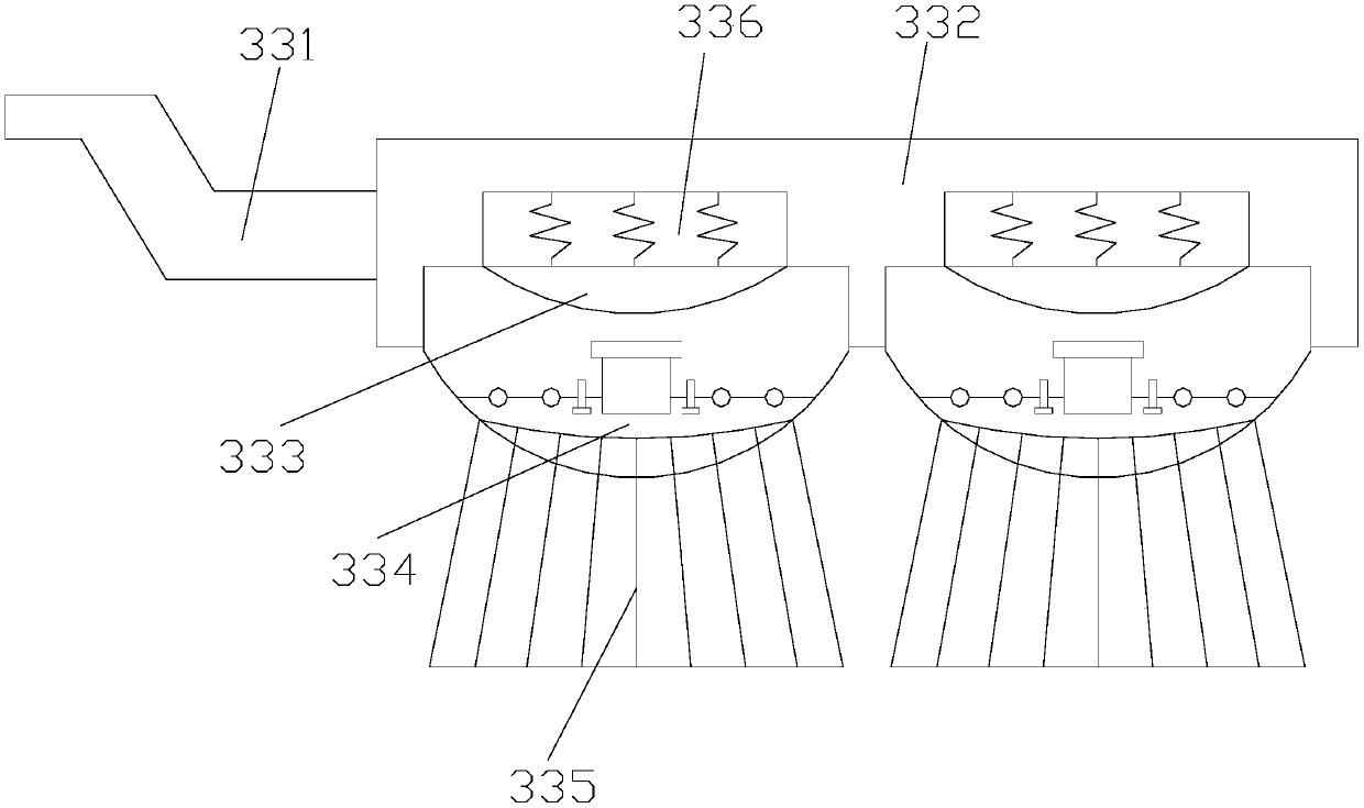 Anti-piling-compact deep-ploughing rotary cultivator through scraping