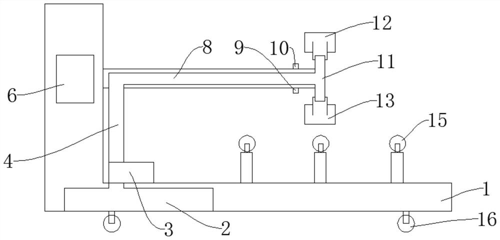 Novel large-diameter aluminum alloy pipe reshaping device