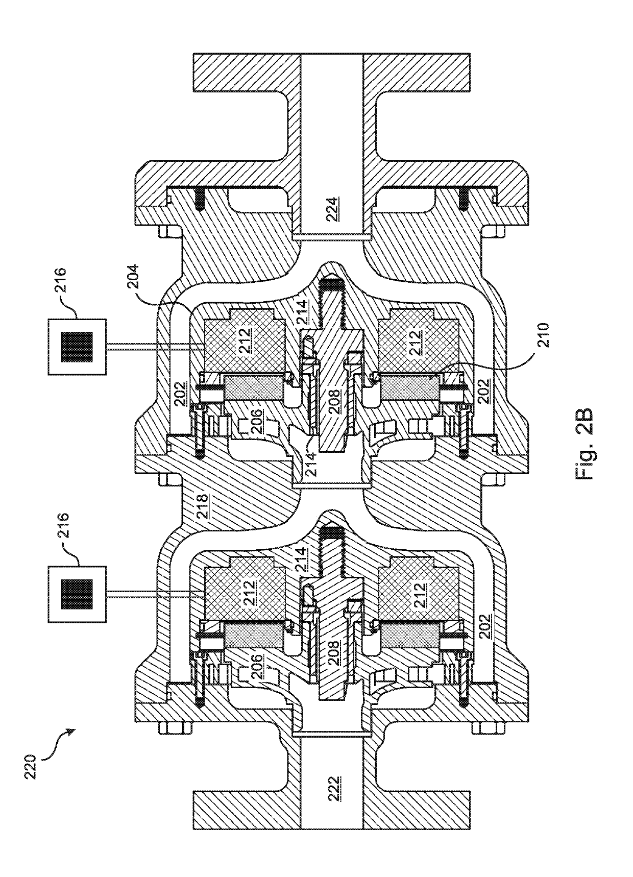 Modular, multi-stage, integral sealed motor pump with integrally-cooled motors and independently controlled rotor speeds