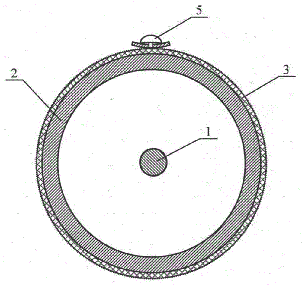 A yarn bobbin suitable for yarn fluffing, pilling and grinding, and its preparation and application