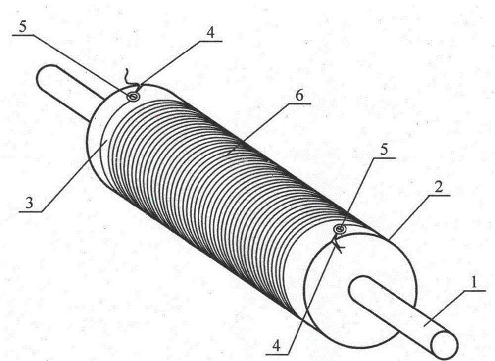 A yarn bobbin suitable for yarn fluffing, pilling and grinding, and its preparation and application