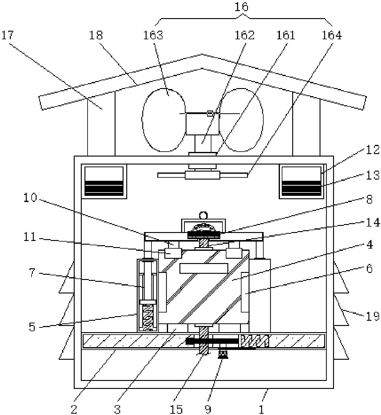 Easy-to-disassemble metering instrument for photovoltaic microgrid