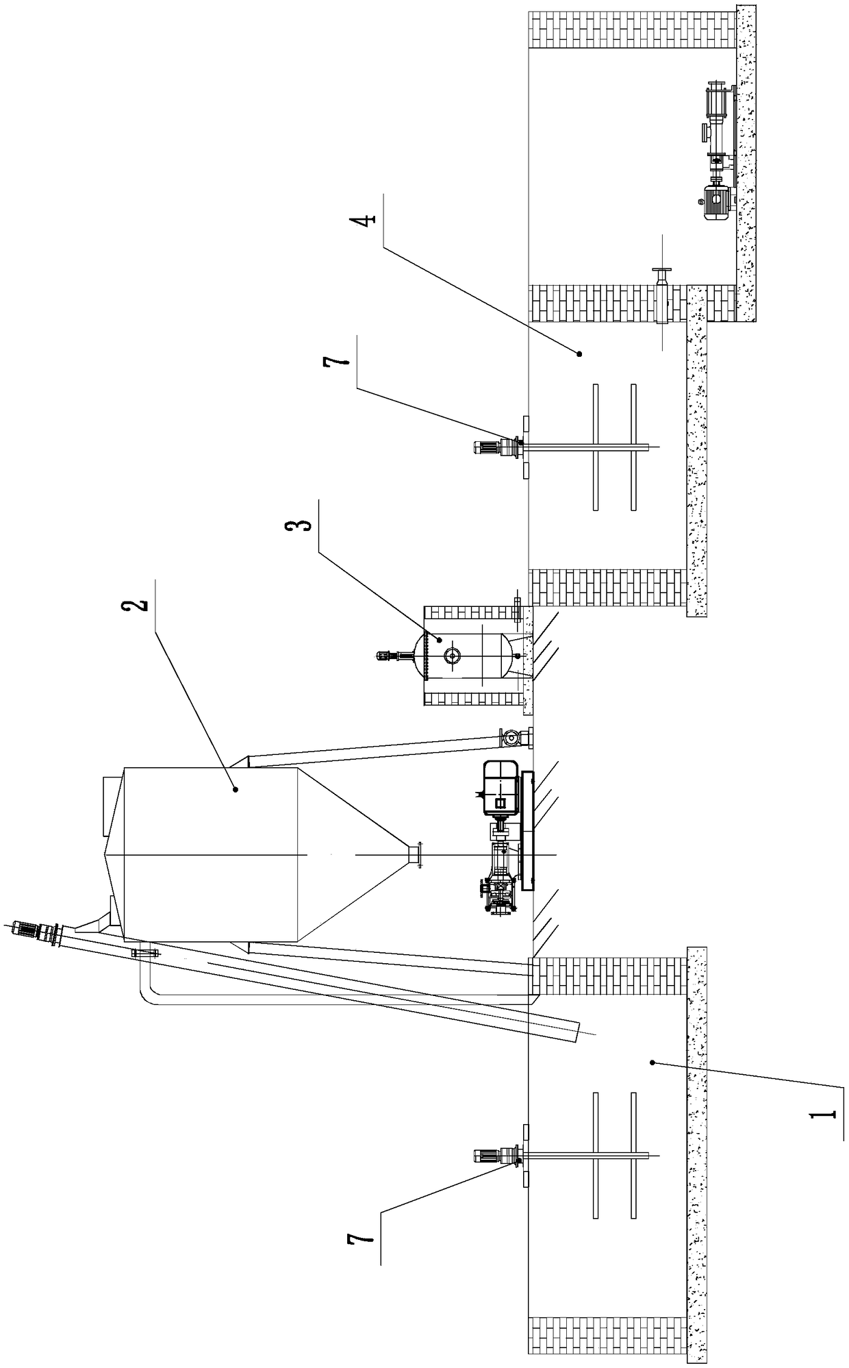 System and method for hatching hermetia illucens by recycling livestock manure and kitchen garbage