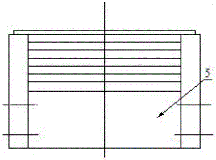 Spot welding method for metal honeycomb core