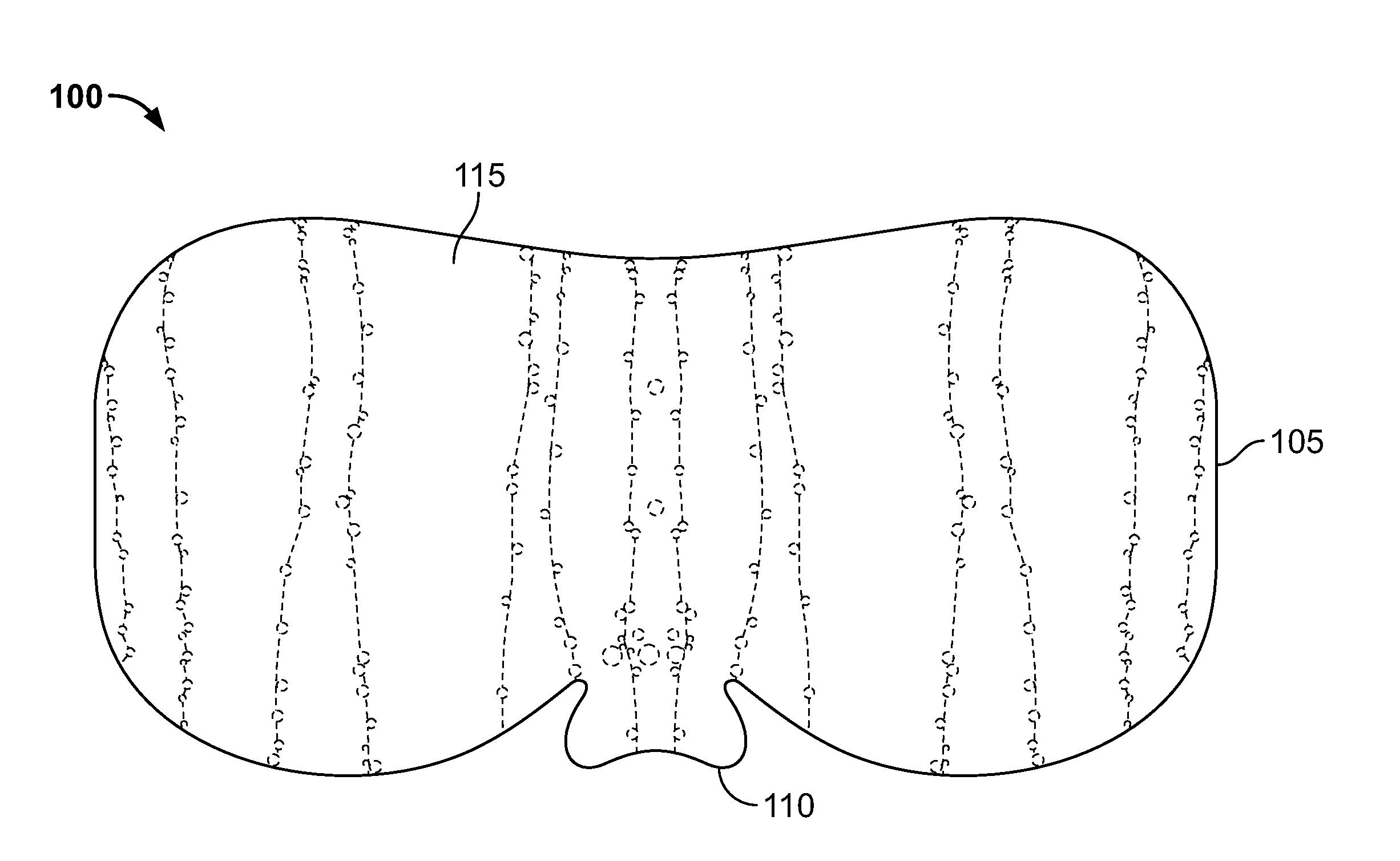 Disposable, contoured paper like device to absorb liquid and small solid material from oral discharge