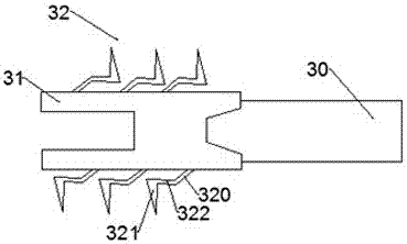 Slope reinforcement device used for municipal construction engineering