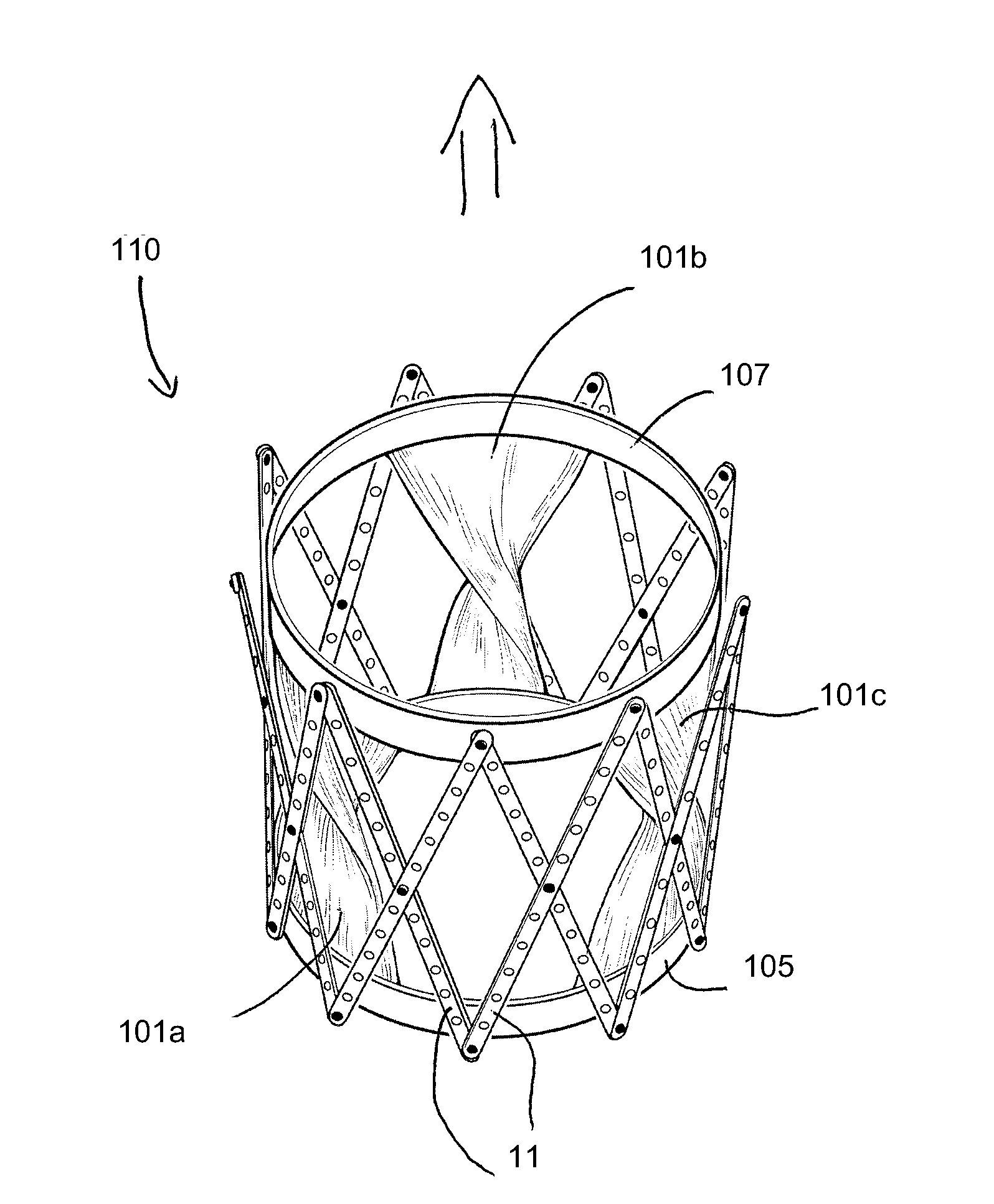 Repositionable endoluminal support structure and its applications