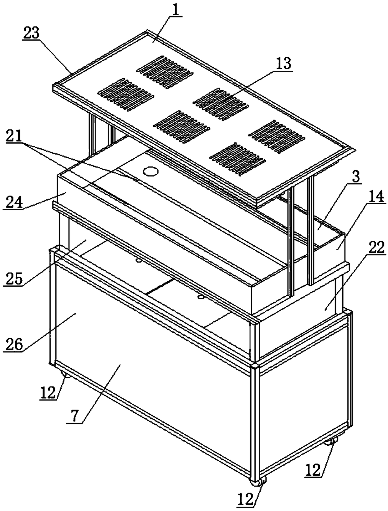 Environment-friendly and energy-saving planting and breeding supply integrated device