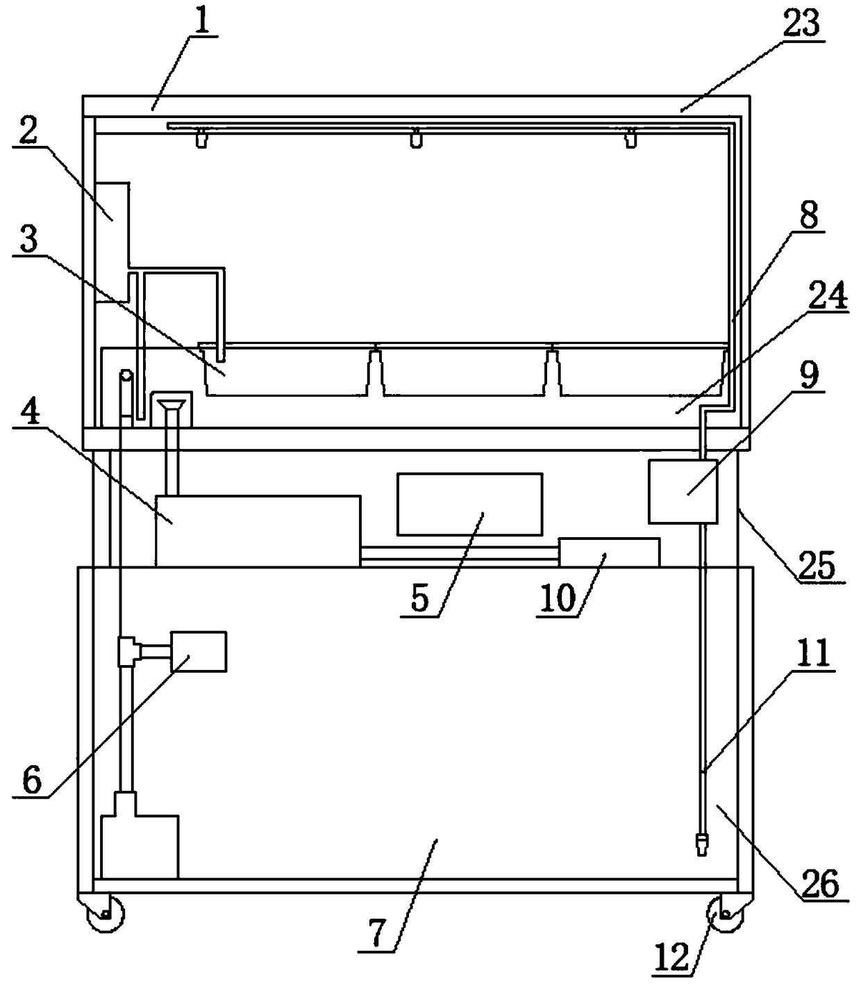 Environment-friendly and energy-saving planting and breeding supply integrated device