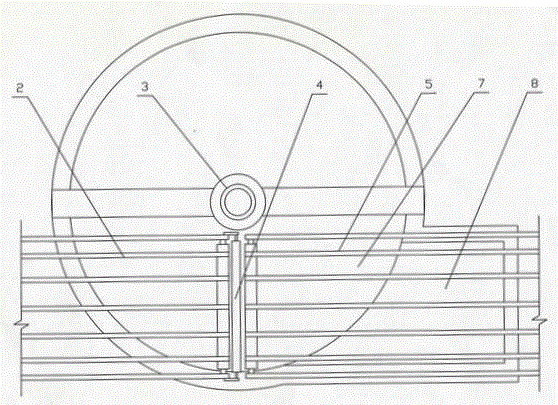 Slurry recycling and stirring tank