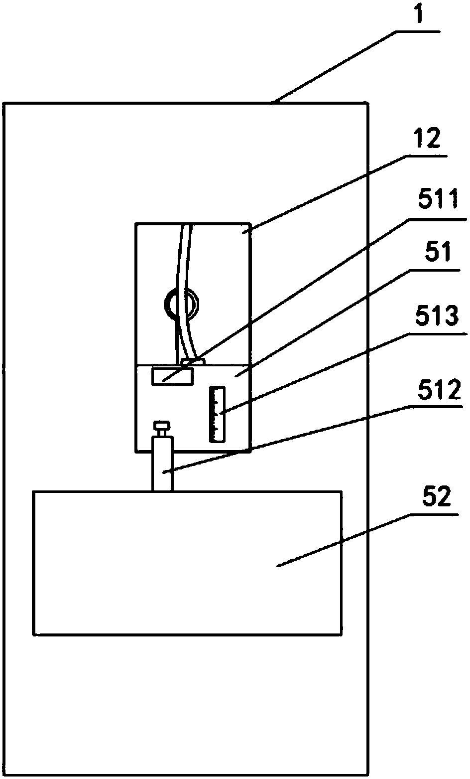 Rehabilitation training device applied after breast cancer operation