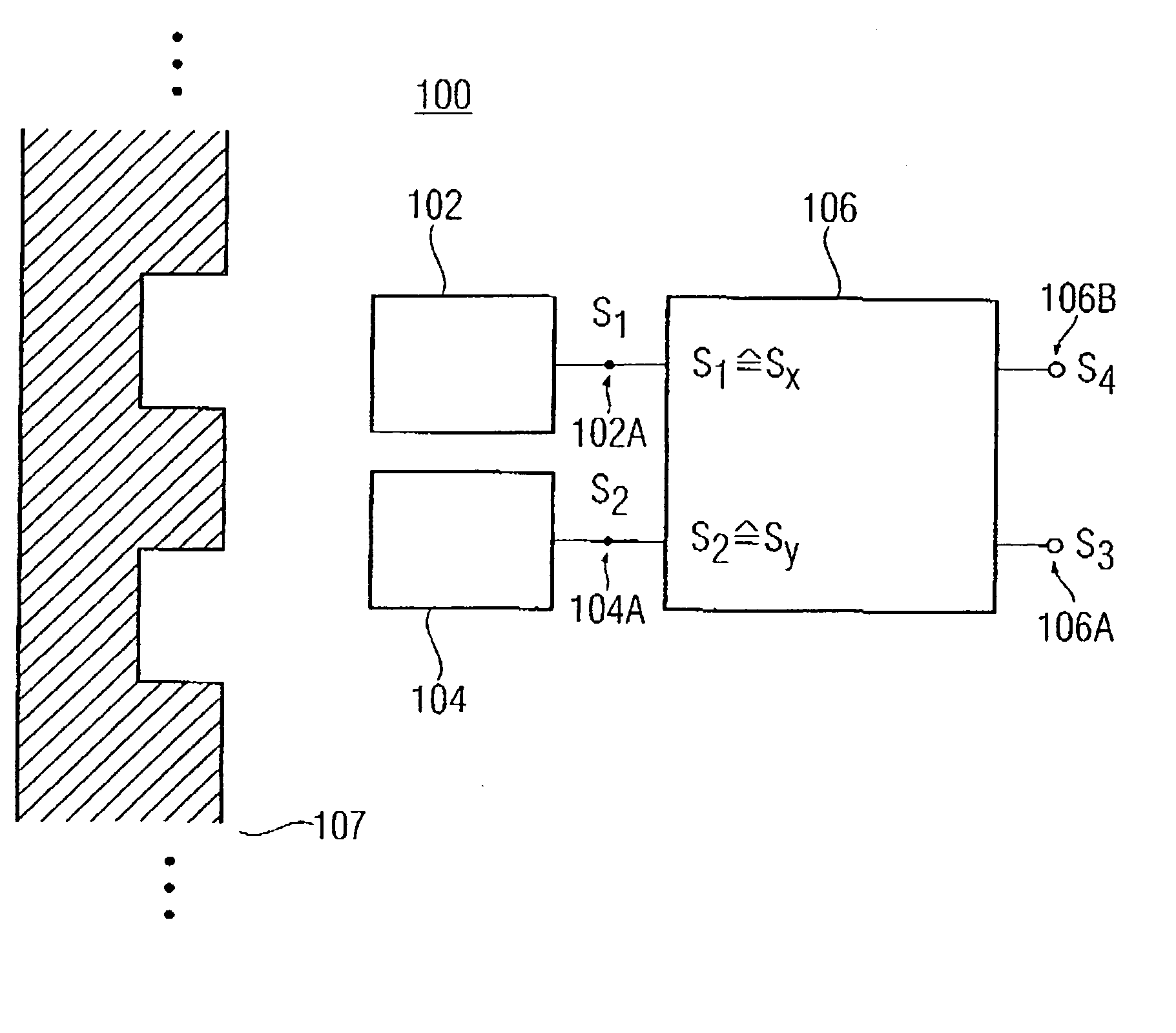 Apparatus and method for the determination of a direction of an object