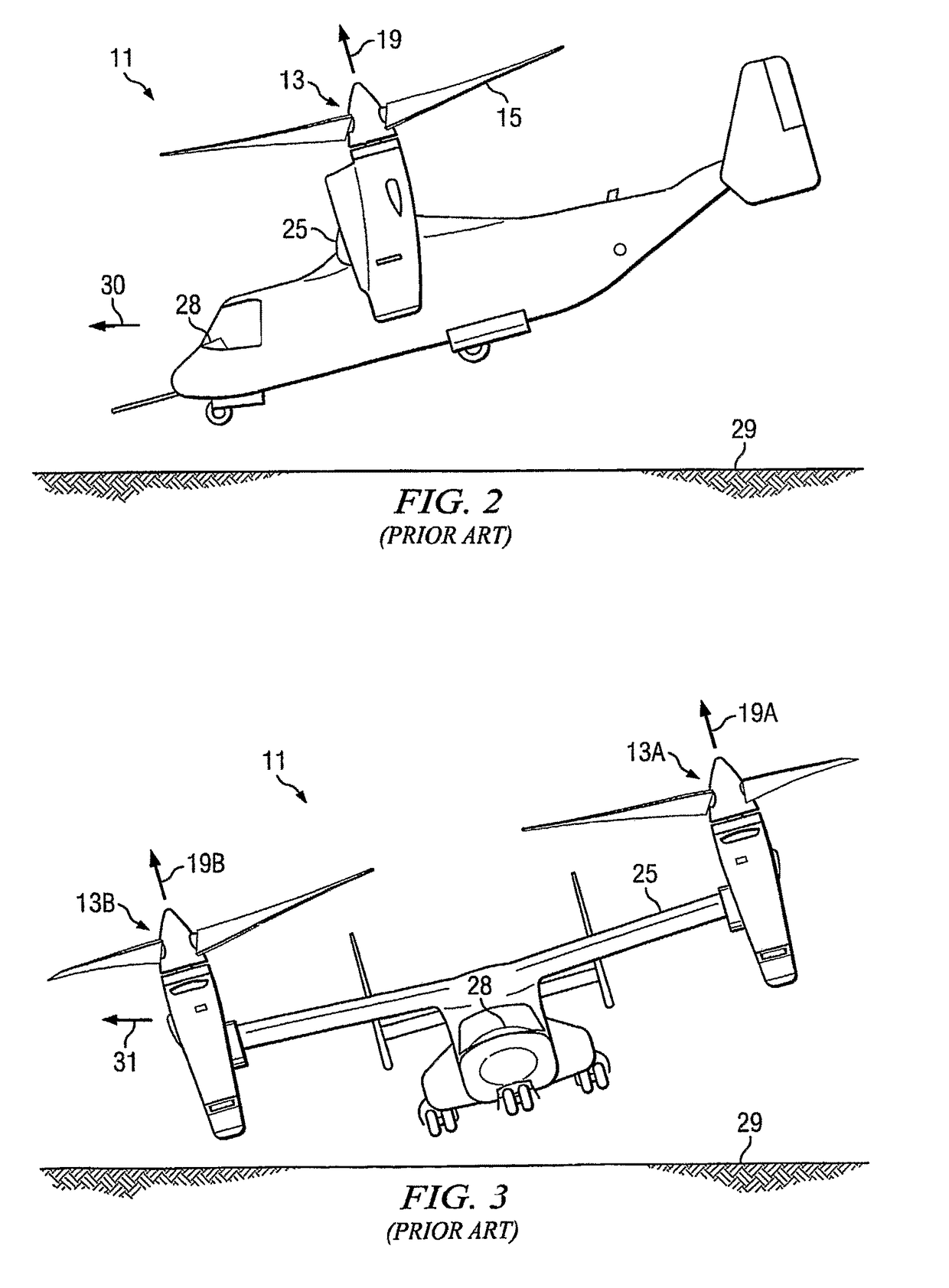 Method and apparatus for flight control of tiltrotor aircraft