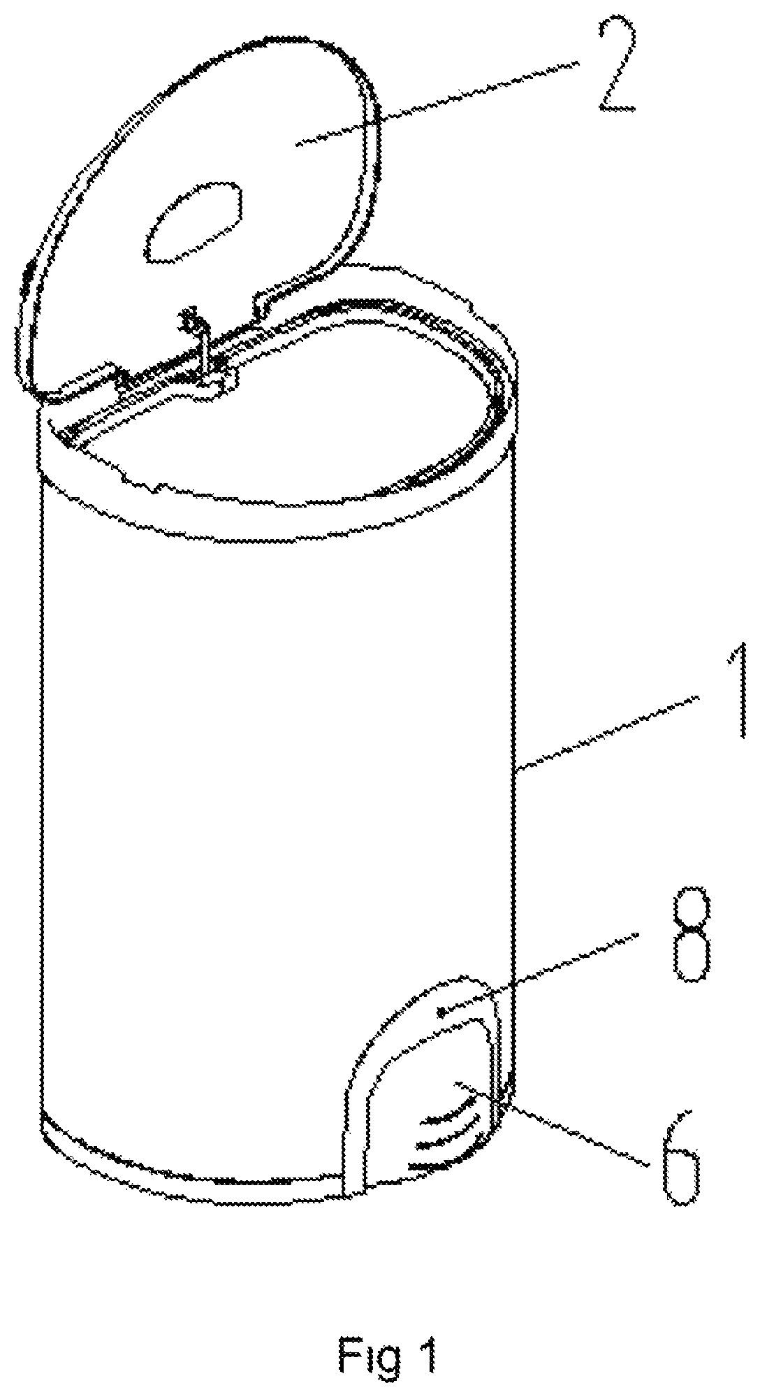 Touching induction garbage container with standby-opening function and controlling method thereof