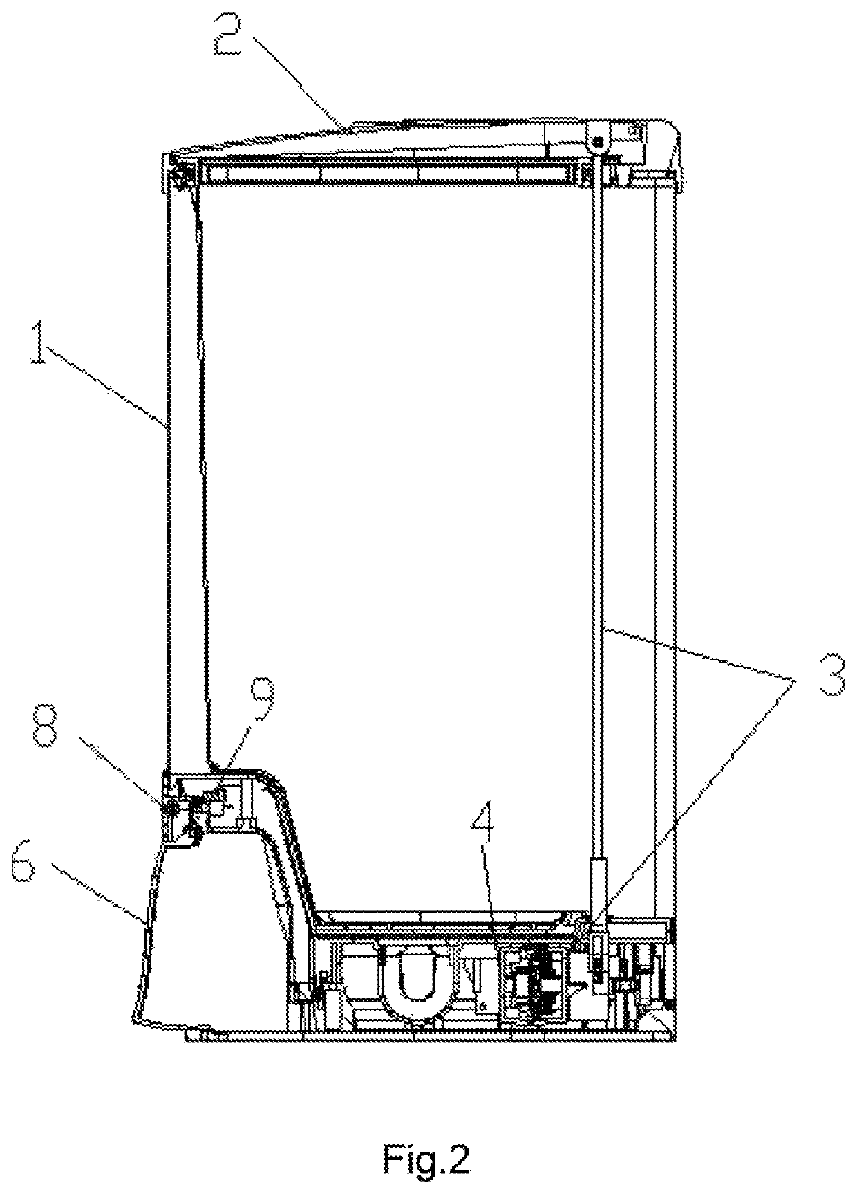 Touching induction garbage container with standby-opening function and controlling method thereof