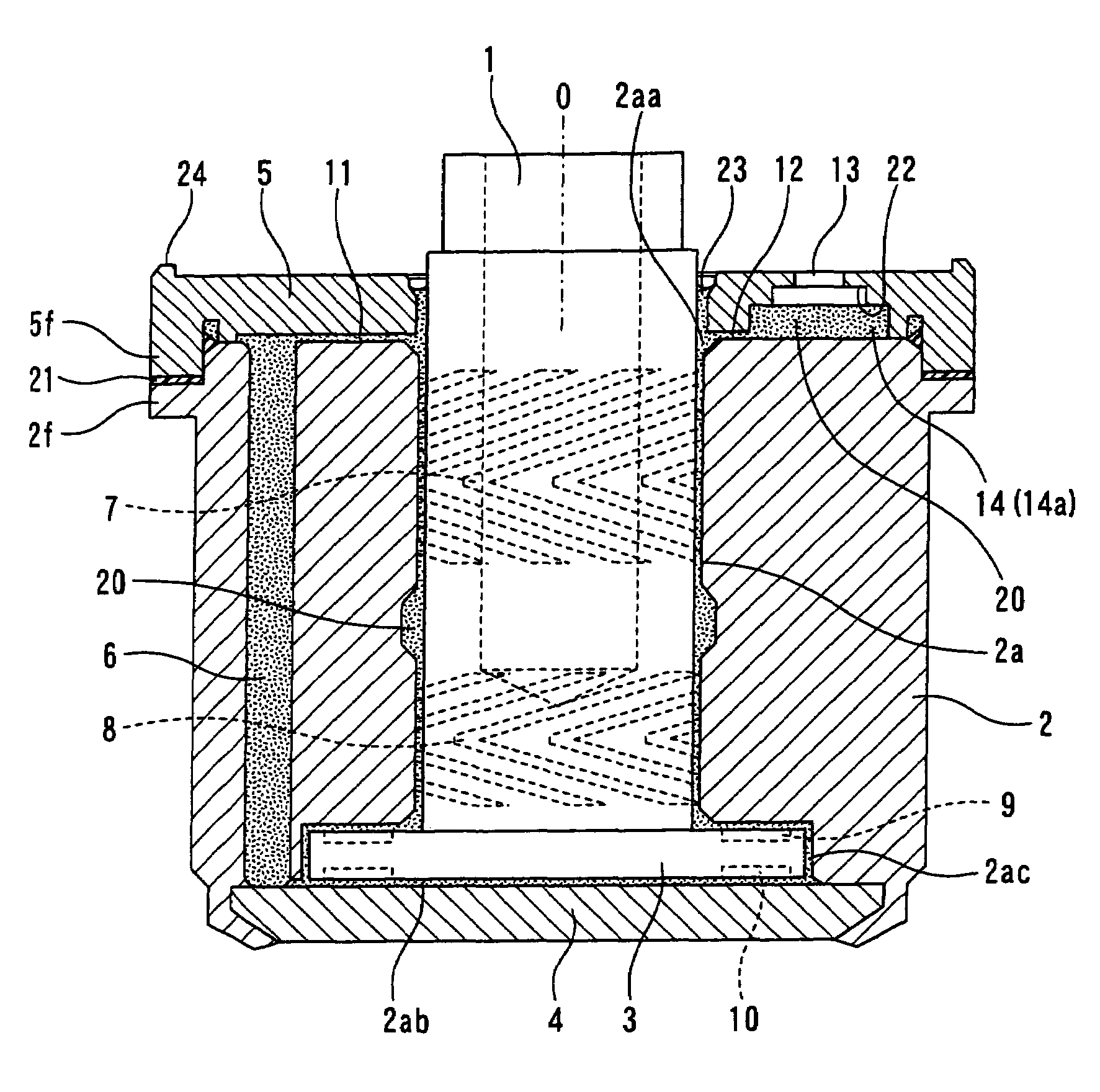 Hydrodynamic bearing device