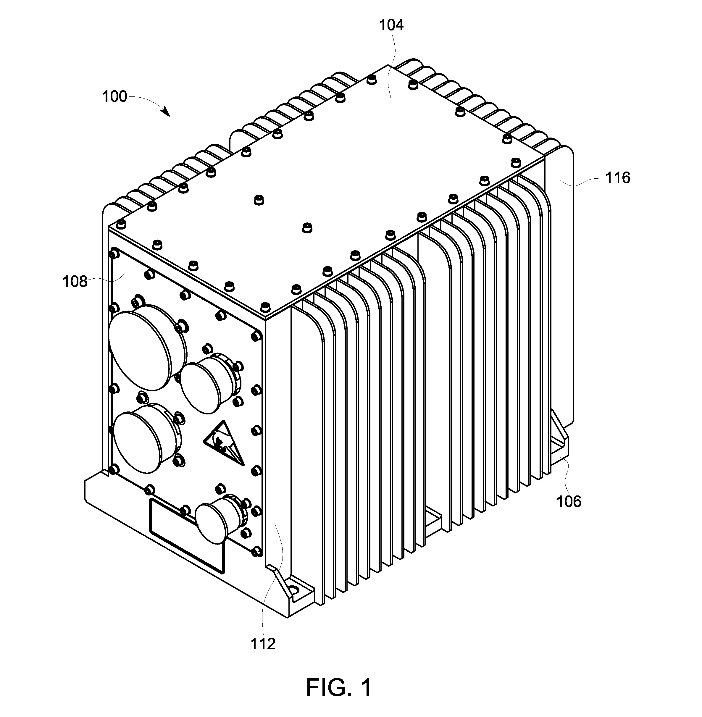 Electronics chassis and method of fabricating the same