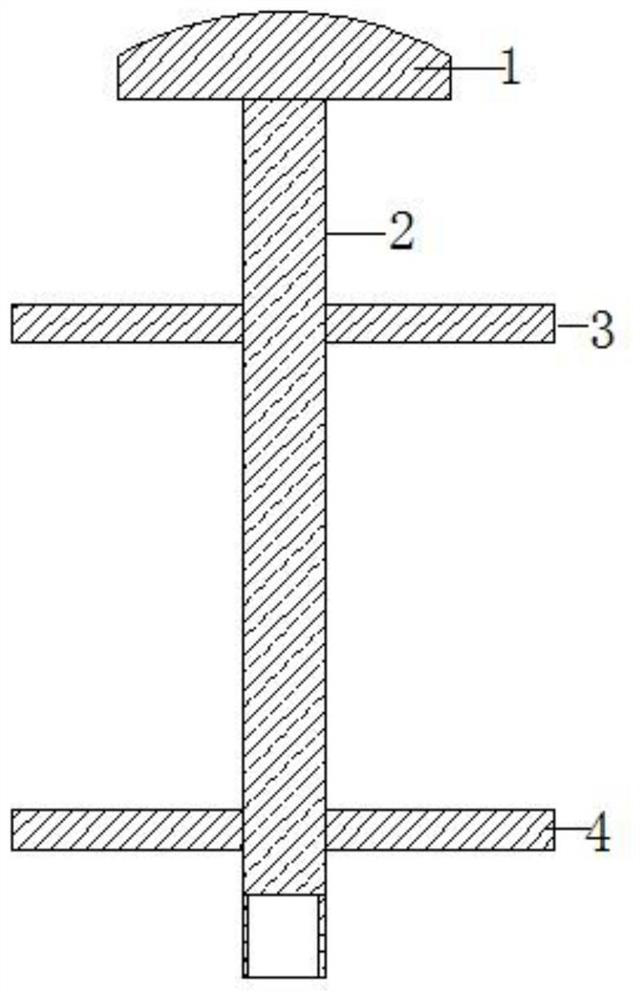 Double-layer self-locking pin