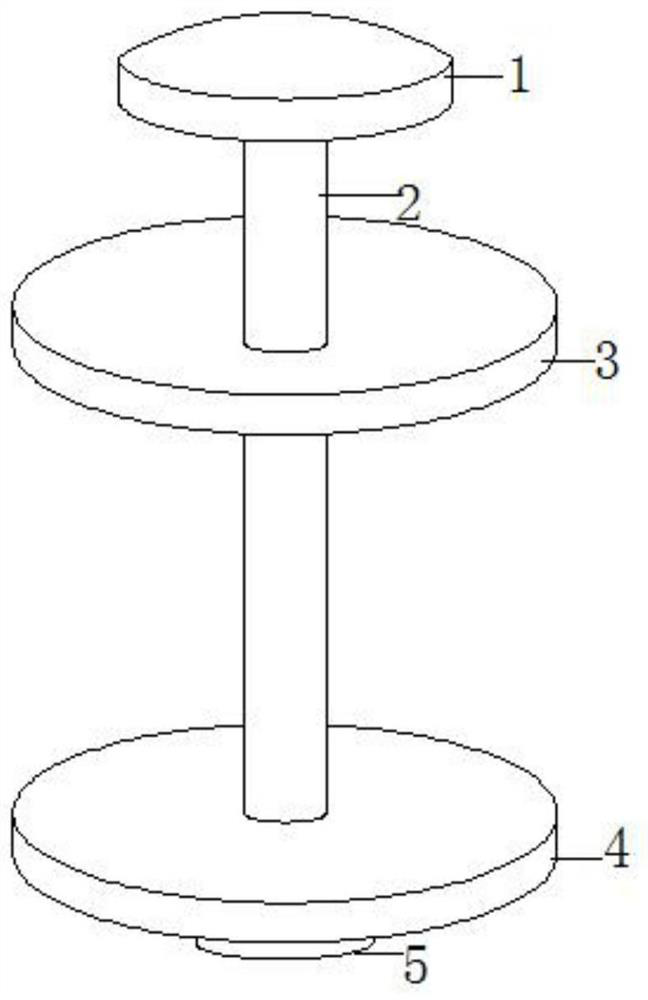 Double-layer self-locking pin