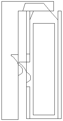 Straw-steel fabricated wall connection device and connection node method