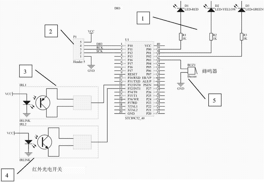 Intelligent traffic light control system based on human traffic detection