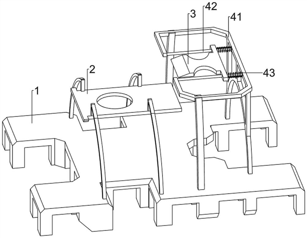 Efficient winding and segmenting device for weaving production