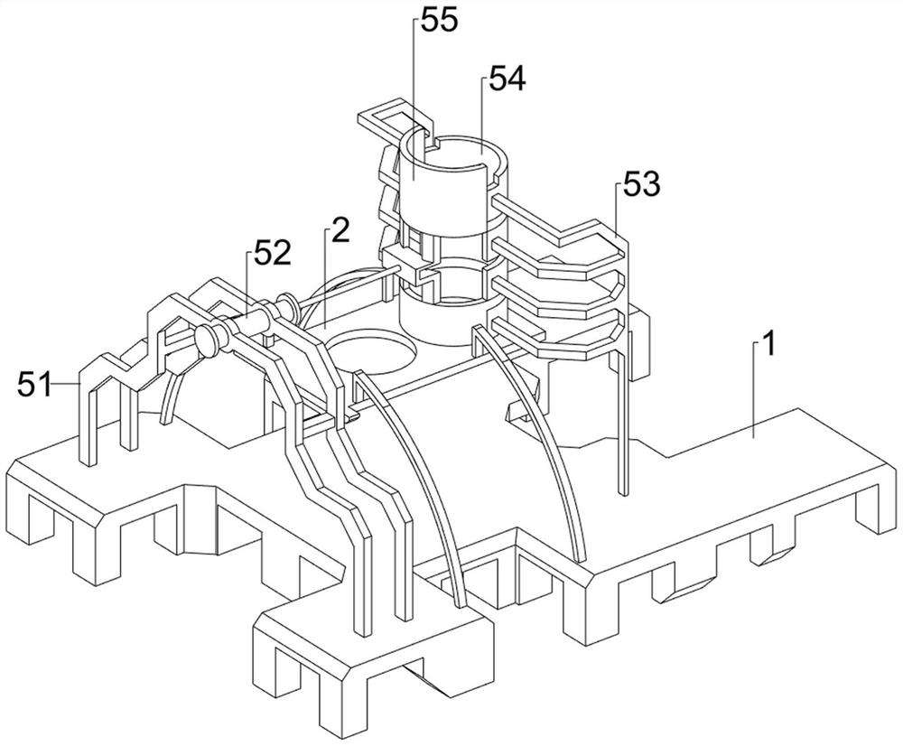 Efficient winding and segmenting device for weaving production