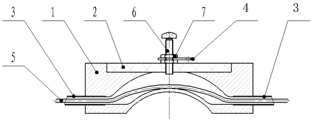 Blocking detection device of radioactive source channel