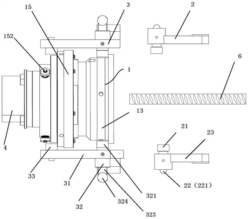 External thread rolling equipment and thread rolling method using same