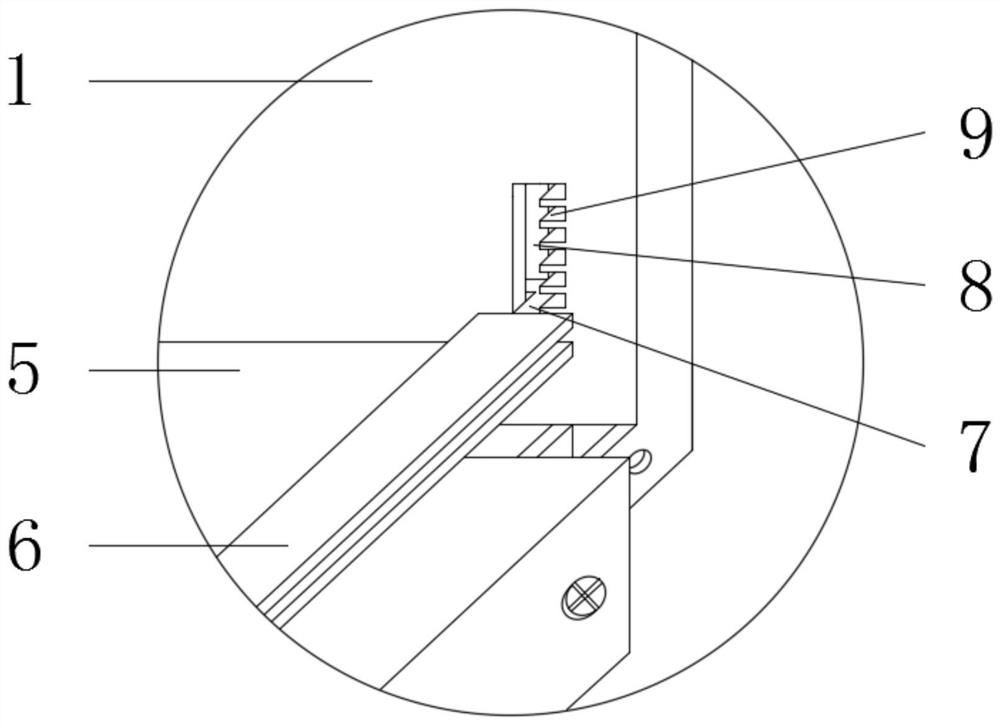 Printing machine printing quality detection device based on deep network