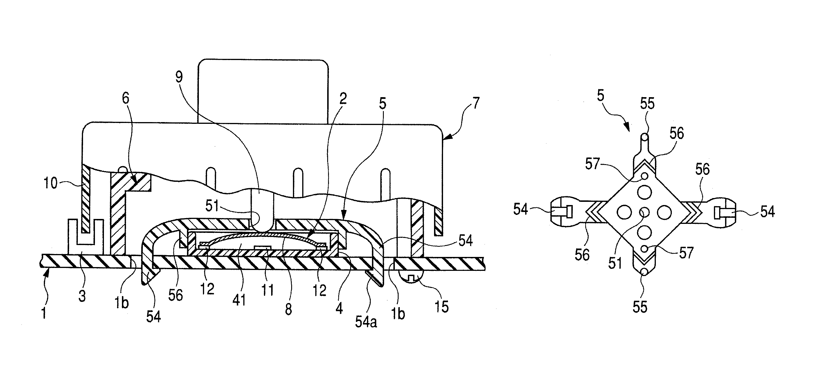 Pushbutton type switch device