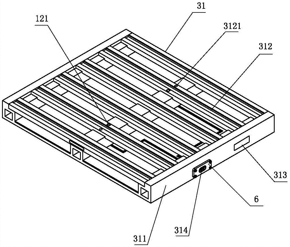 Bulk stock supply chain internet of things management system based on intelligent pallet