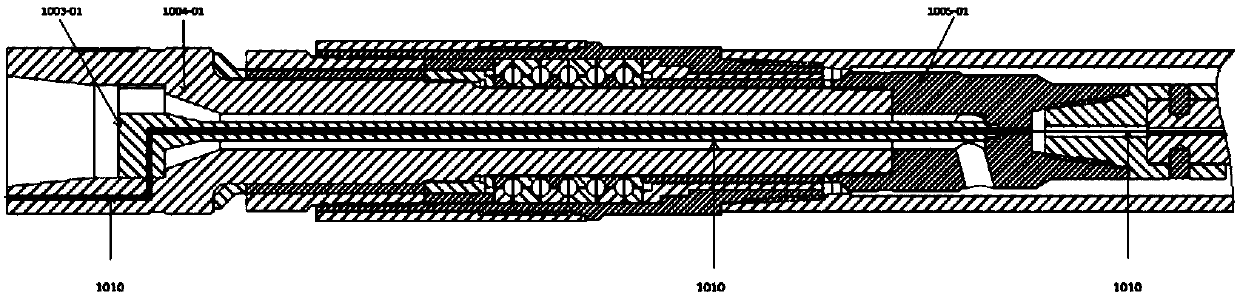 A thread-passing screw drill