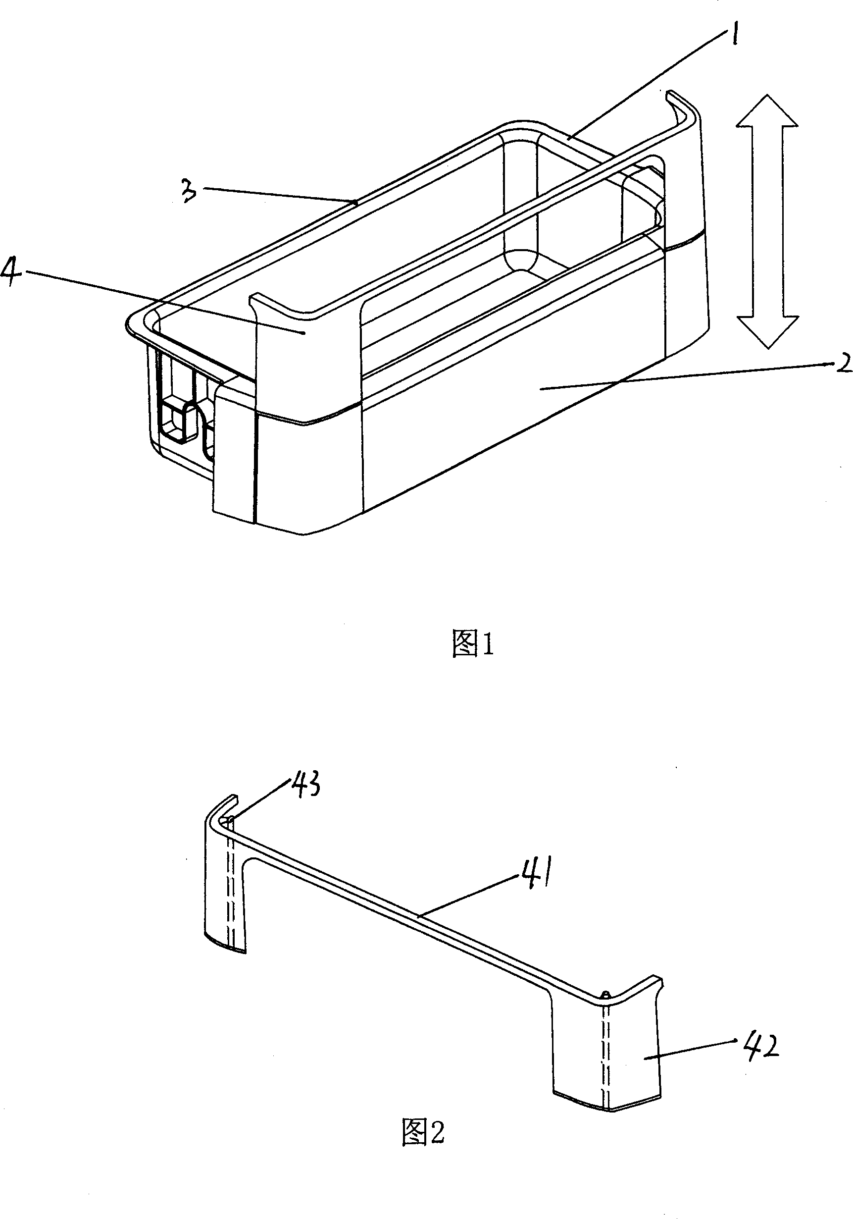 Cold-storage bottle base with extendable bottle enclosure