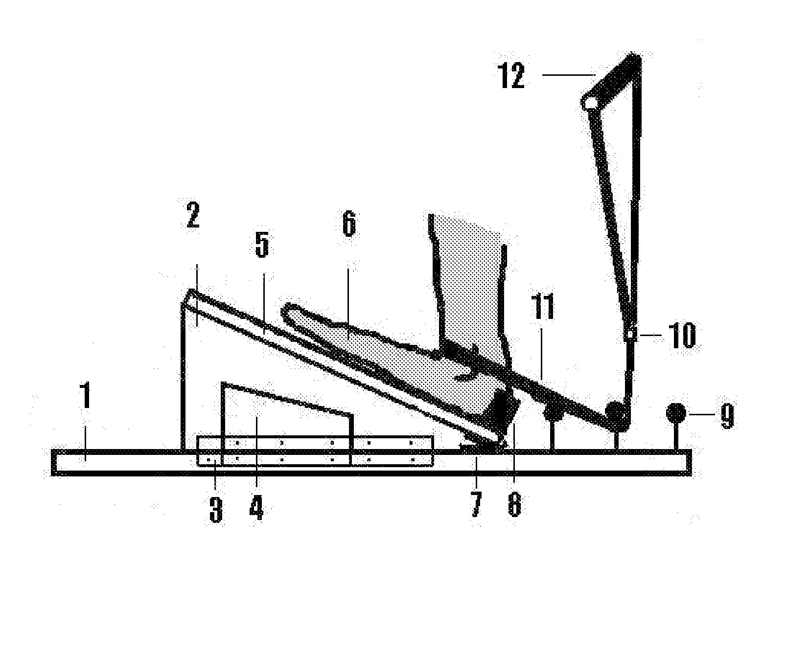 Lower extremity stretch device