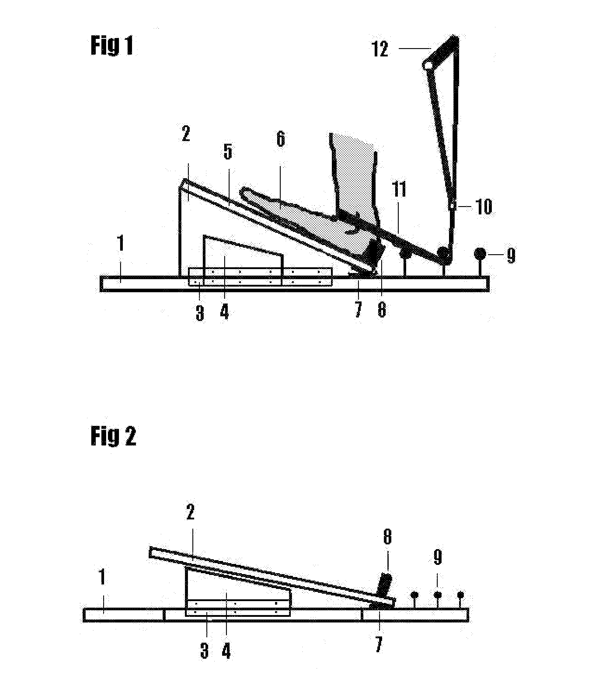 Lower extremity stretch device