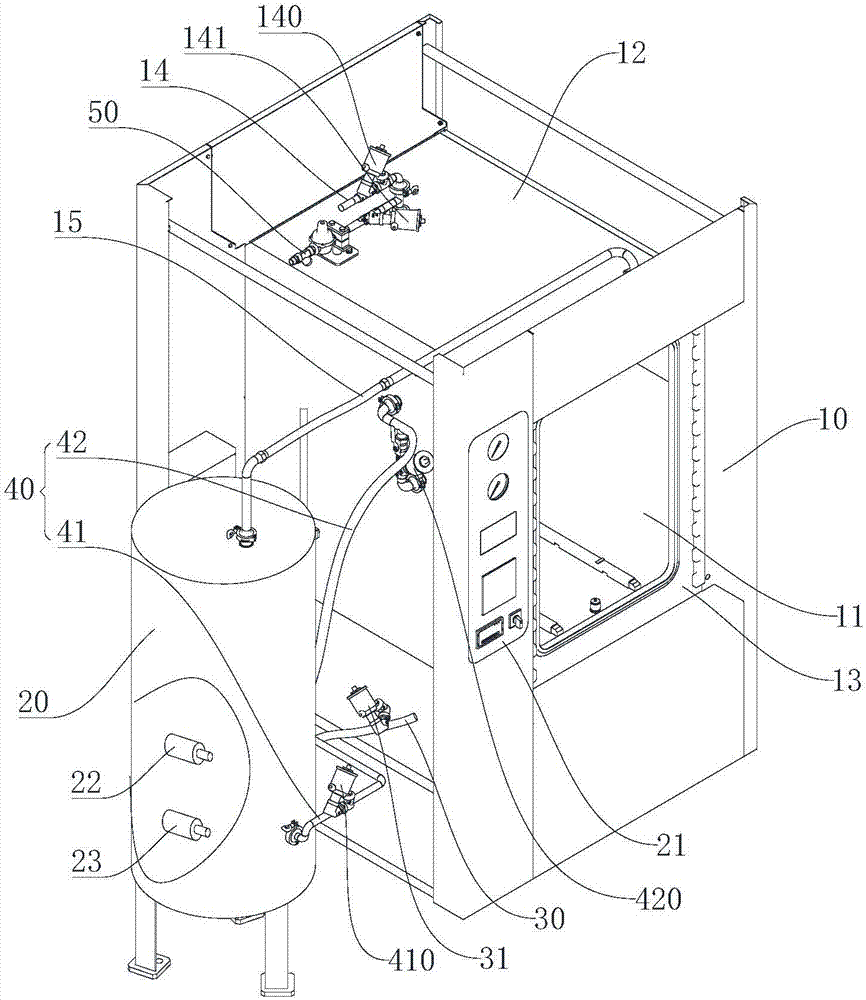 High-temperature sterilizer and sterilizing method adopting high-temperature sterilizer