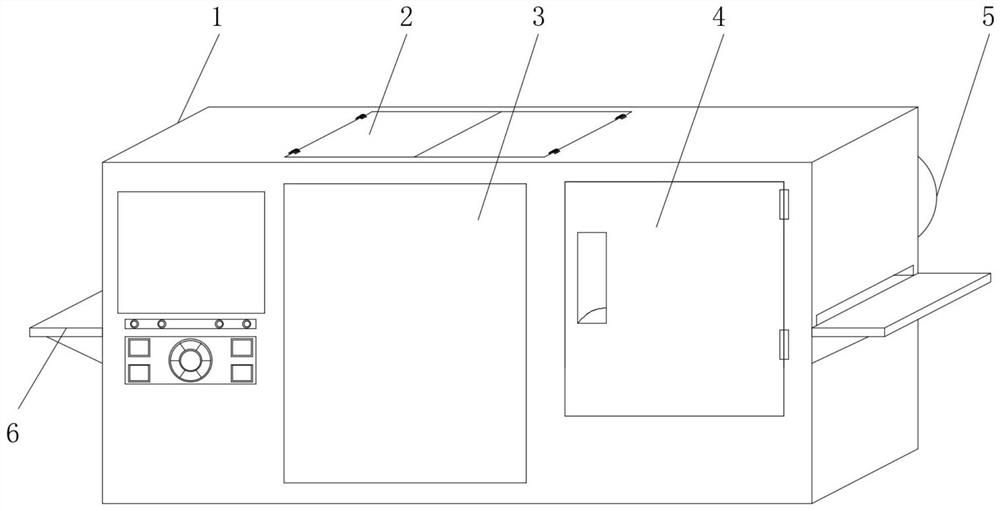 Textile cloth winding and unwinding device with fixed-length measuring and cutting functions