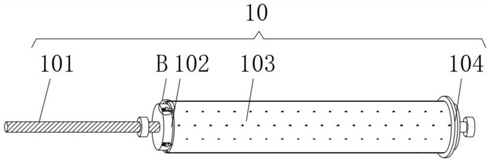 Textile cloth winding and unwinding device with fixed-length measuring and cutting functions