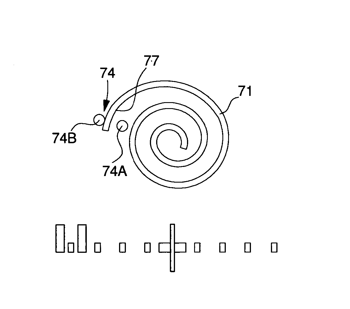 Timepiece balance spring adjustment mechanism