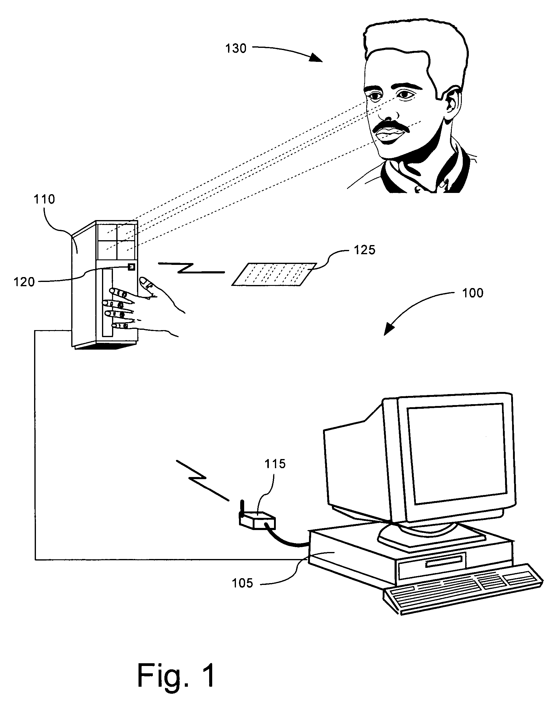 Wireless ad-hoc RFID tracking system