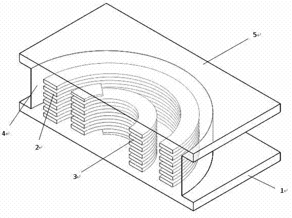 Spring rubber support