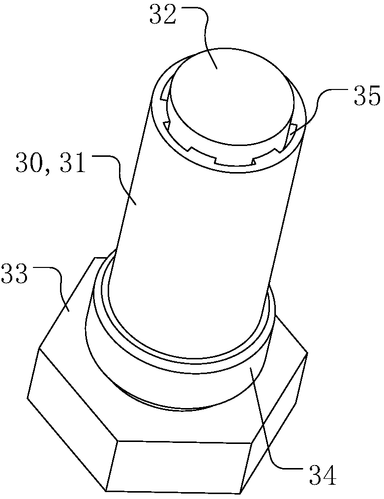 Blocking structure for inner container enameling process and enameling process