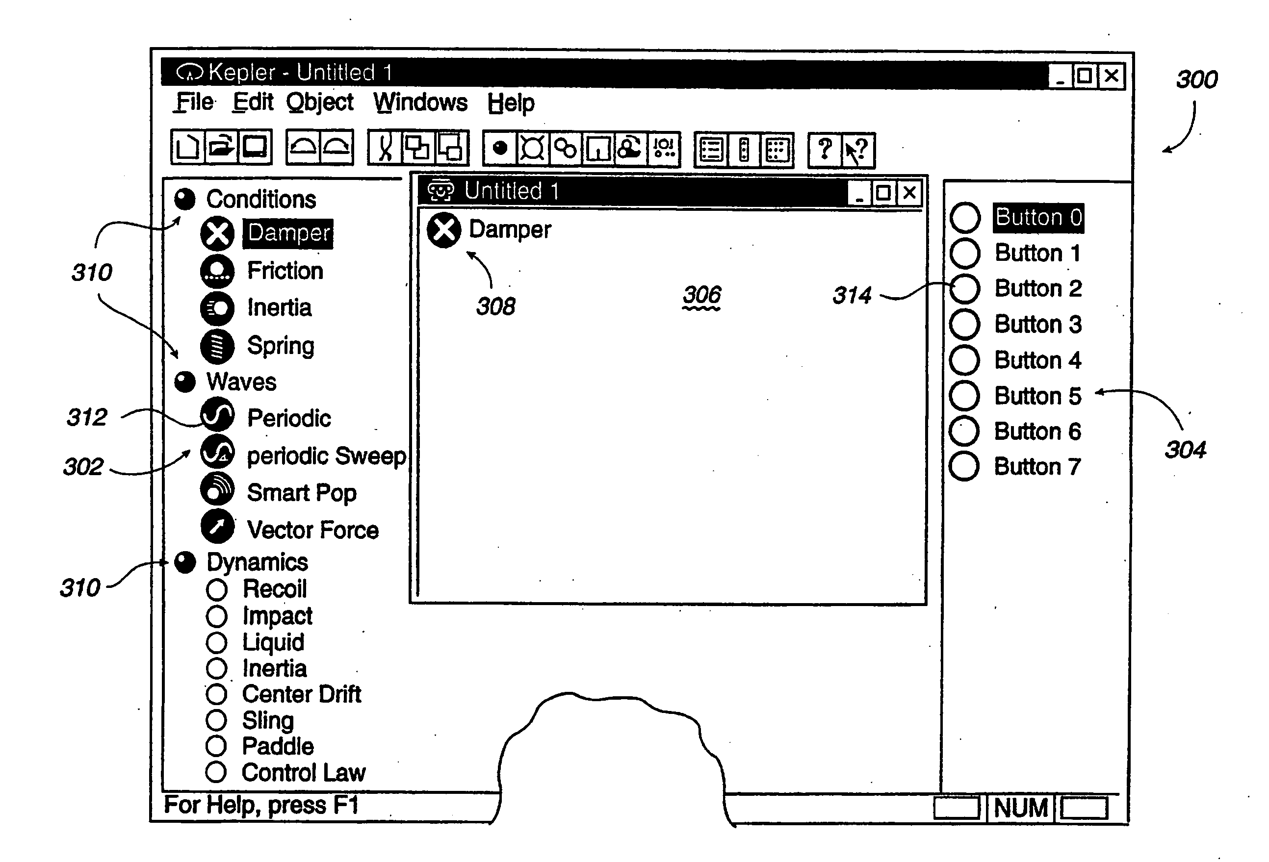 Method and apparatus for designing force sensations in force feedback computer applications