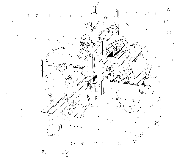 Laterally packaging mechanism of soft tissue packaging machine